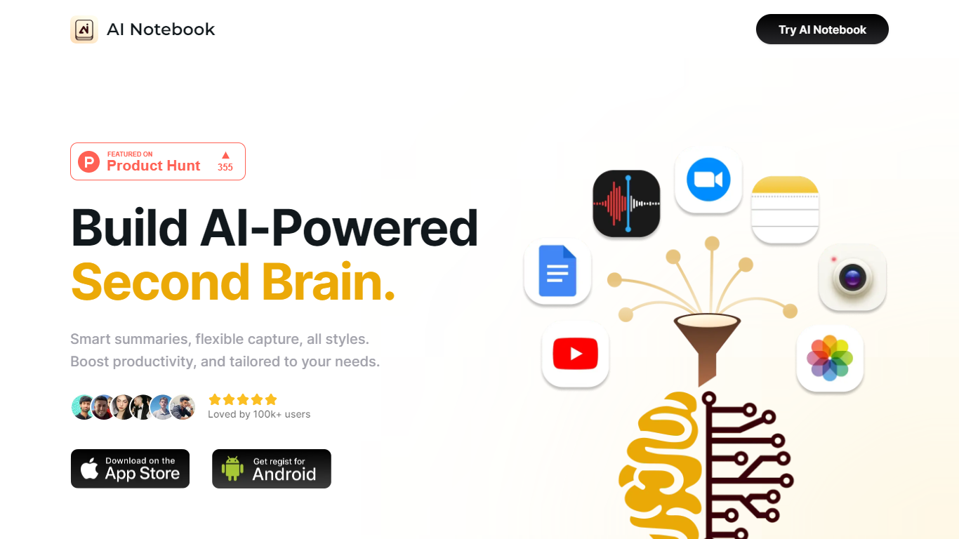 AI Notebook App