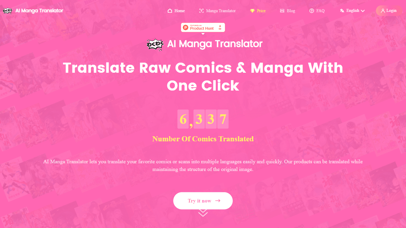 AI Manga Translator