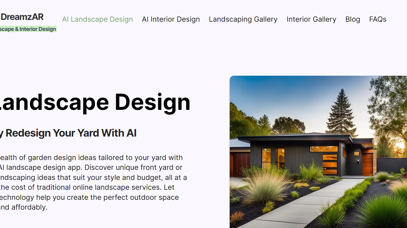 AI Landscape Design