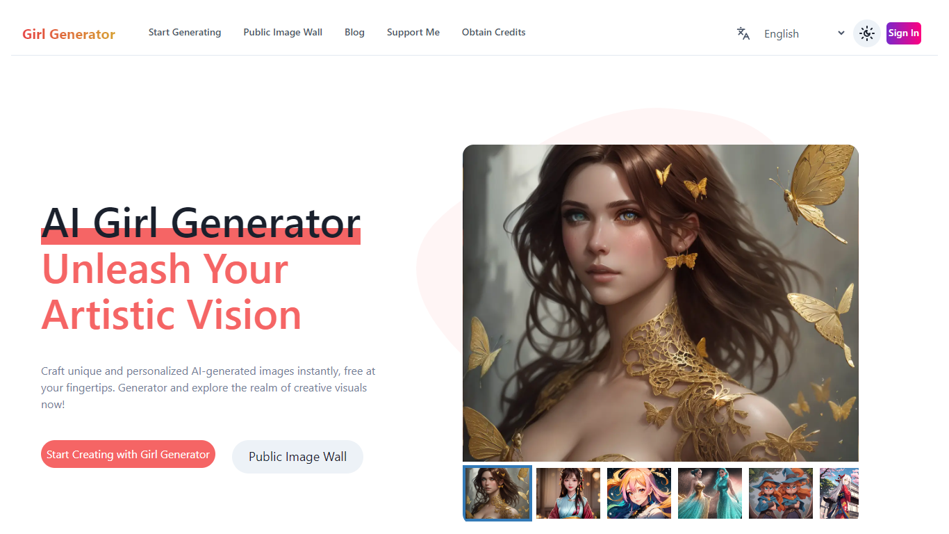 AI Girl Generator