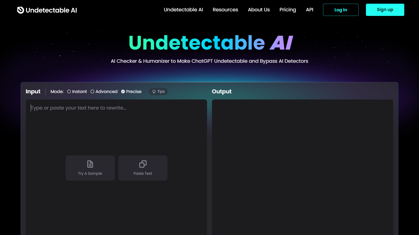 Undetectable AI