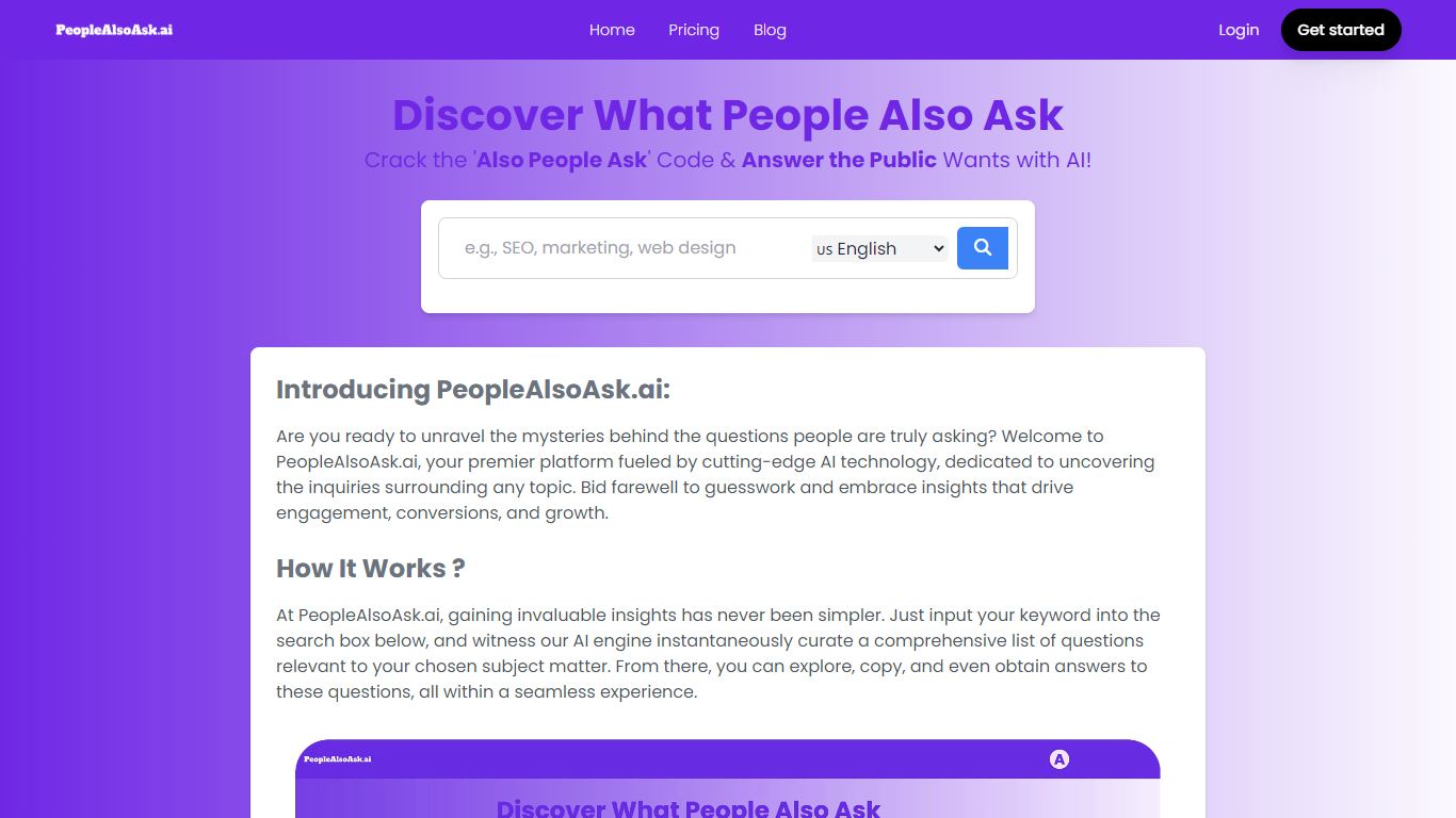 PeopleAlsoAsk.ai