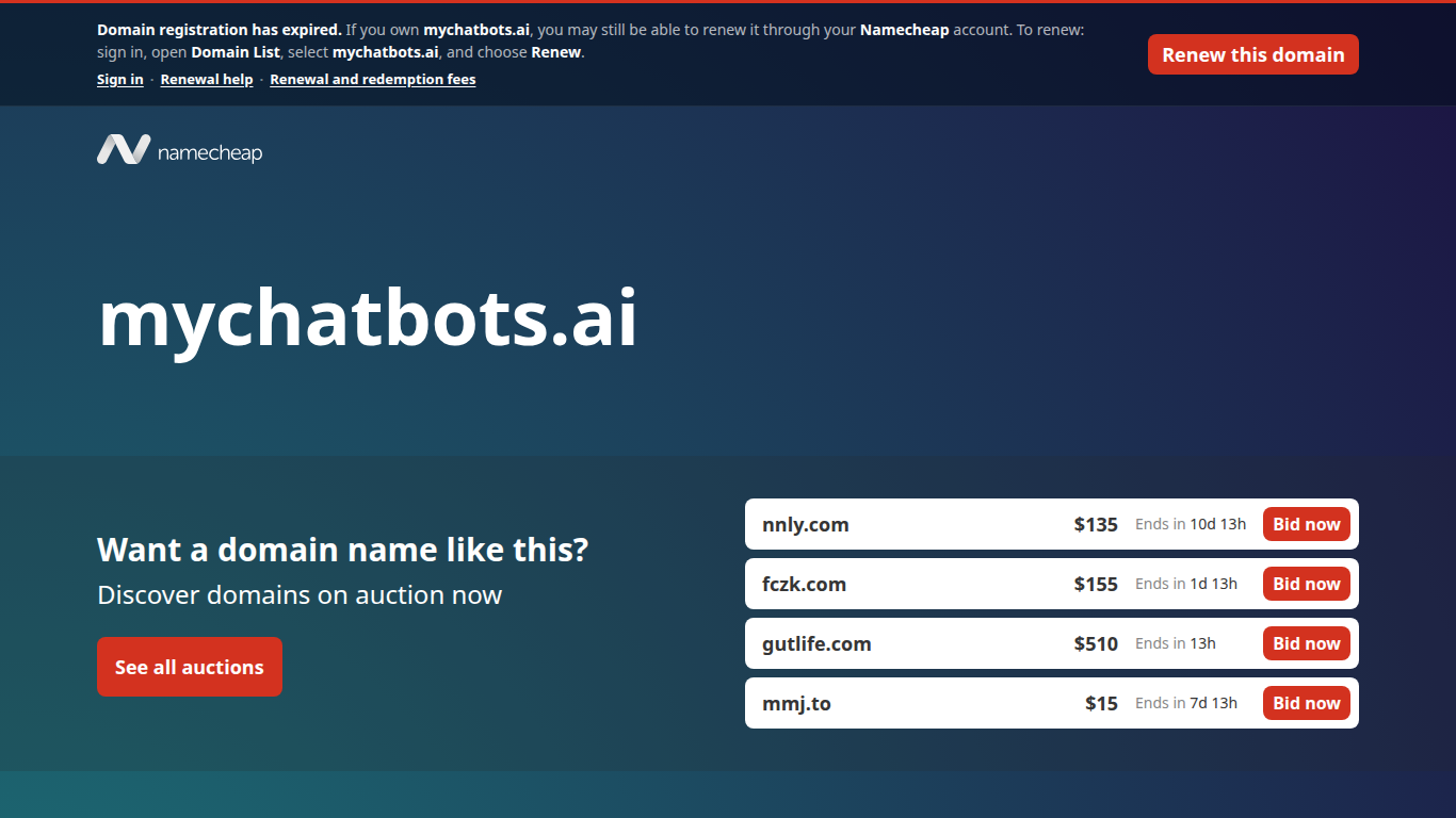 MyChatbots.AI 