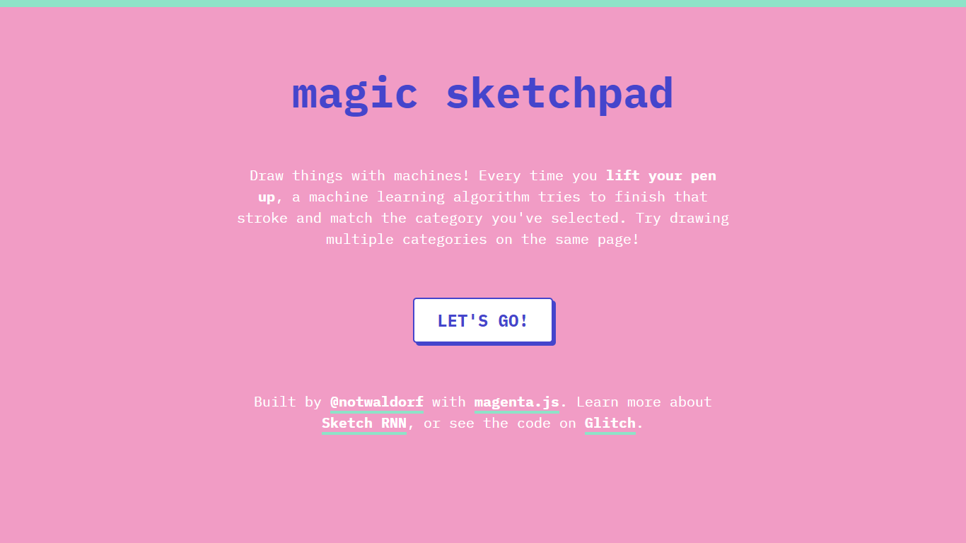 Magic Sketchpad