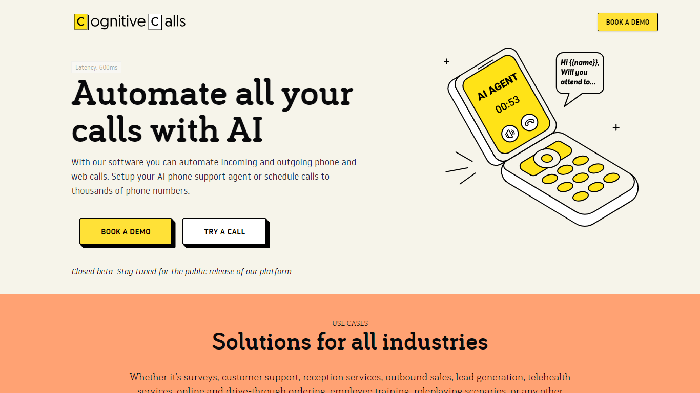 Cognitive Calls