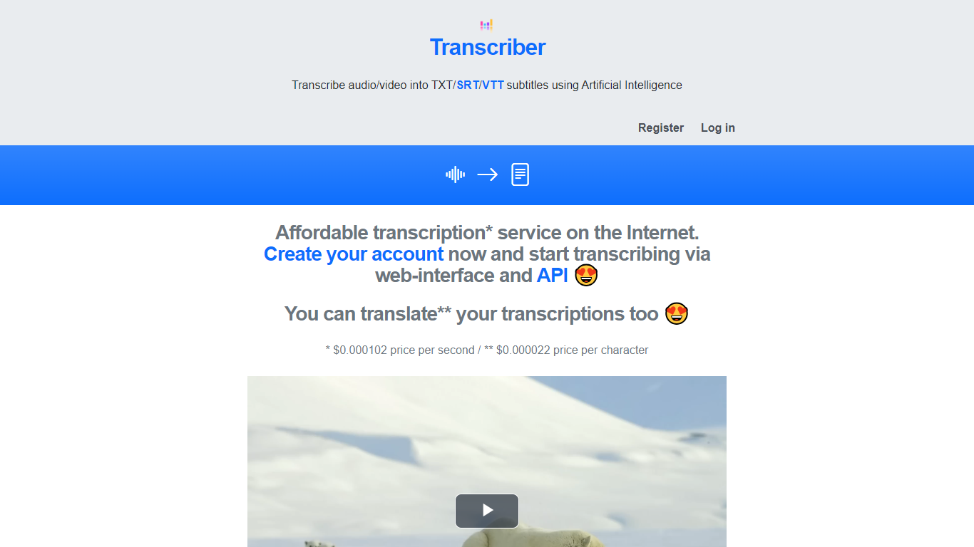 Transcriber - Transcribe Audio To Text Free}