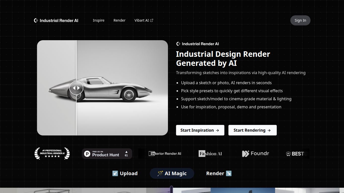 Industrial Render AI 