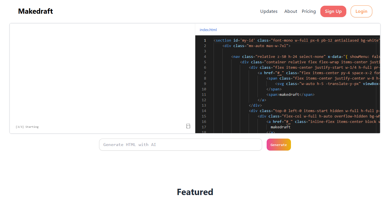 Makedraft