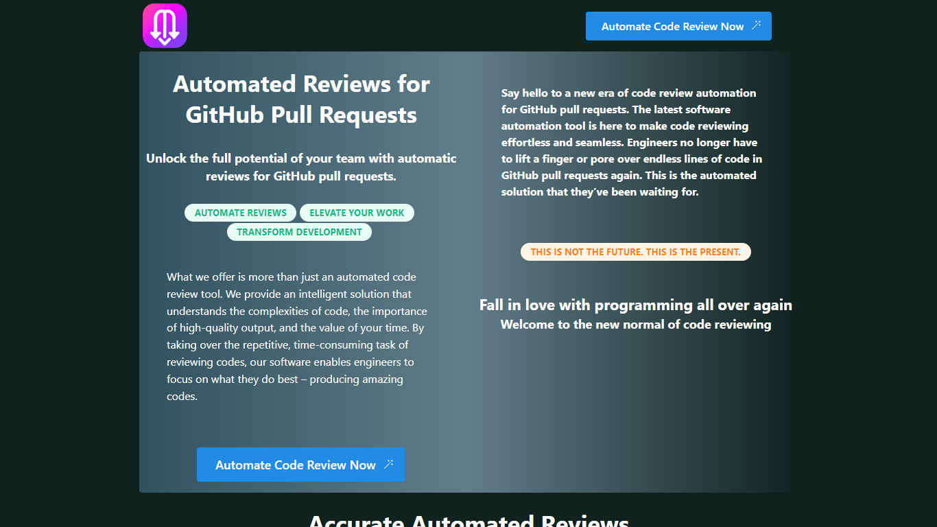 Automated Github Reviews