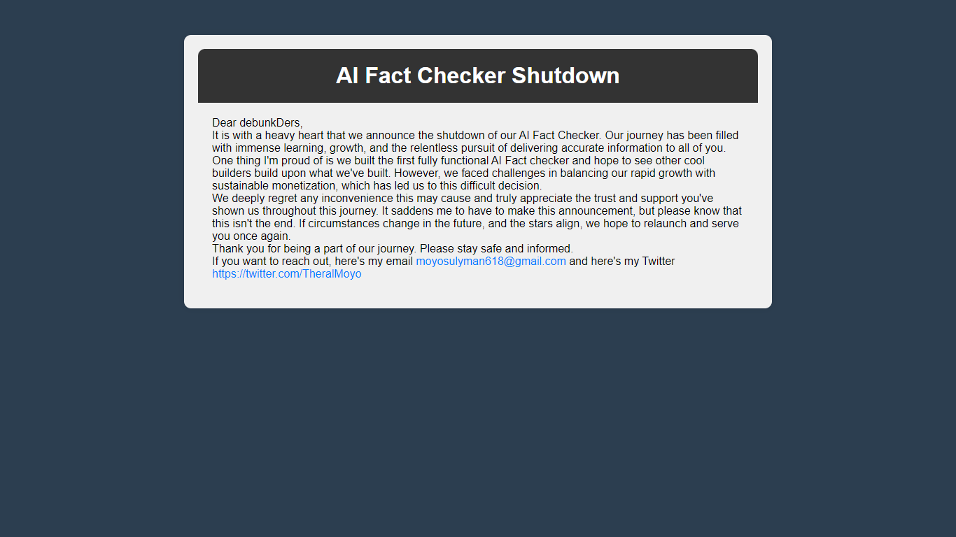 Debunkd