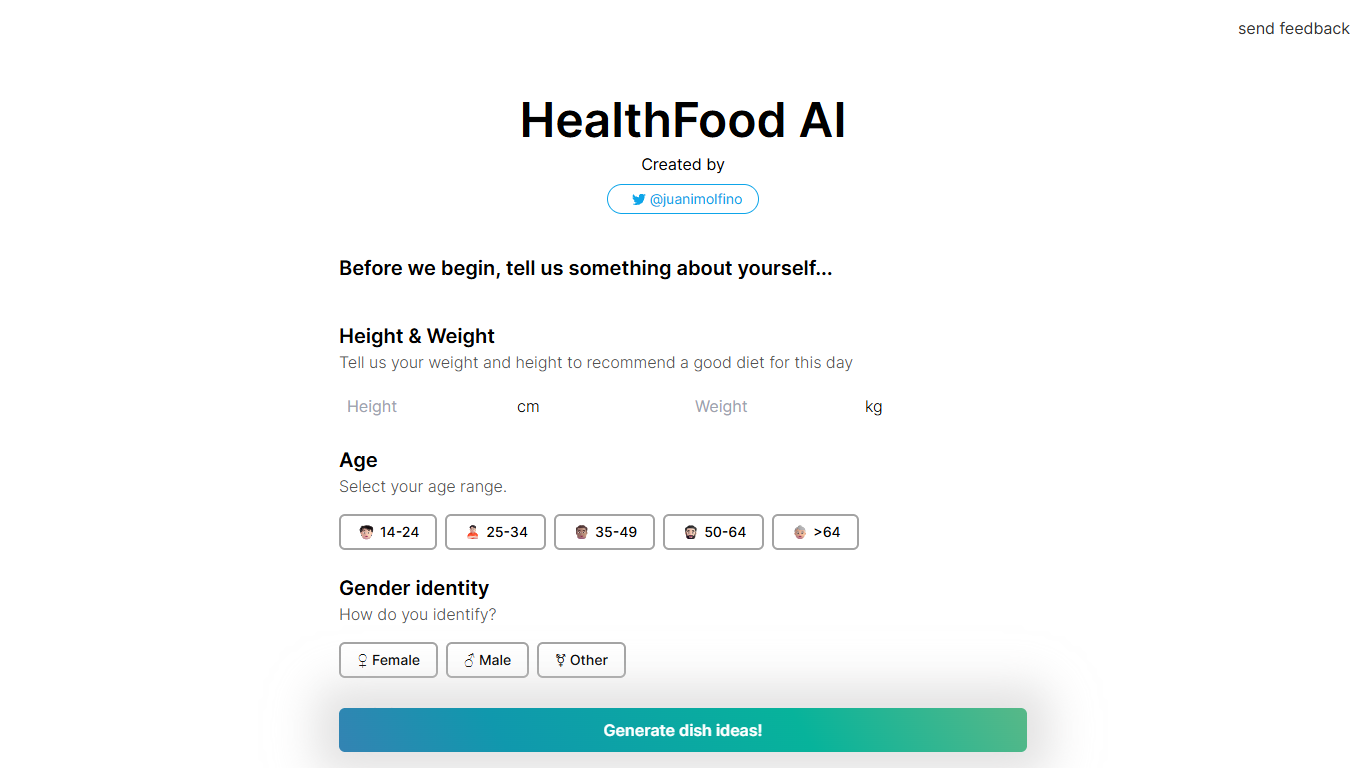 Health Food AI