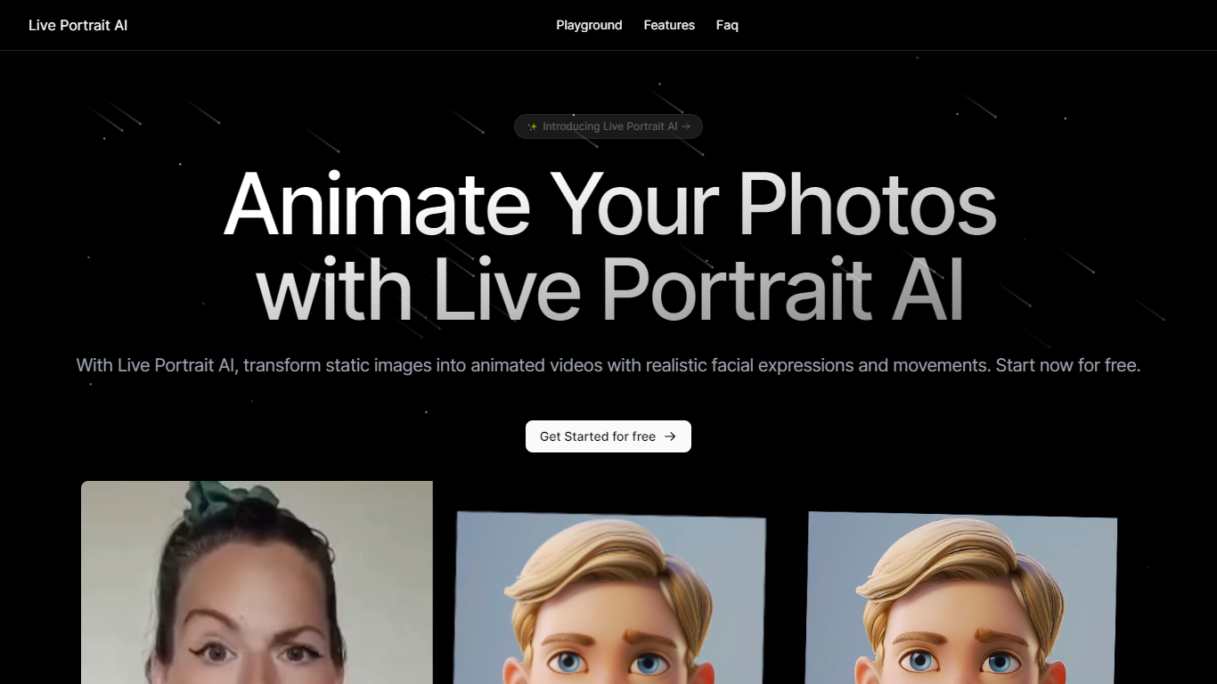 Live Portrait AI