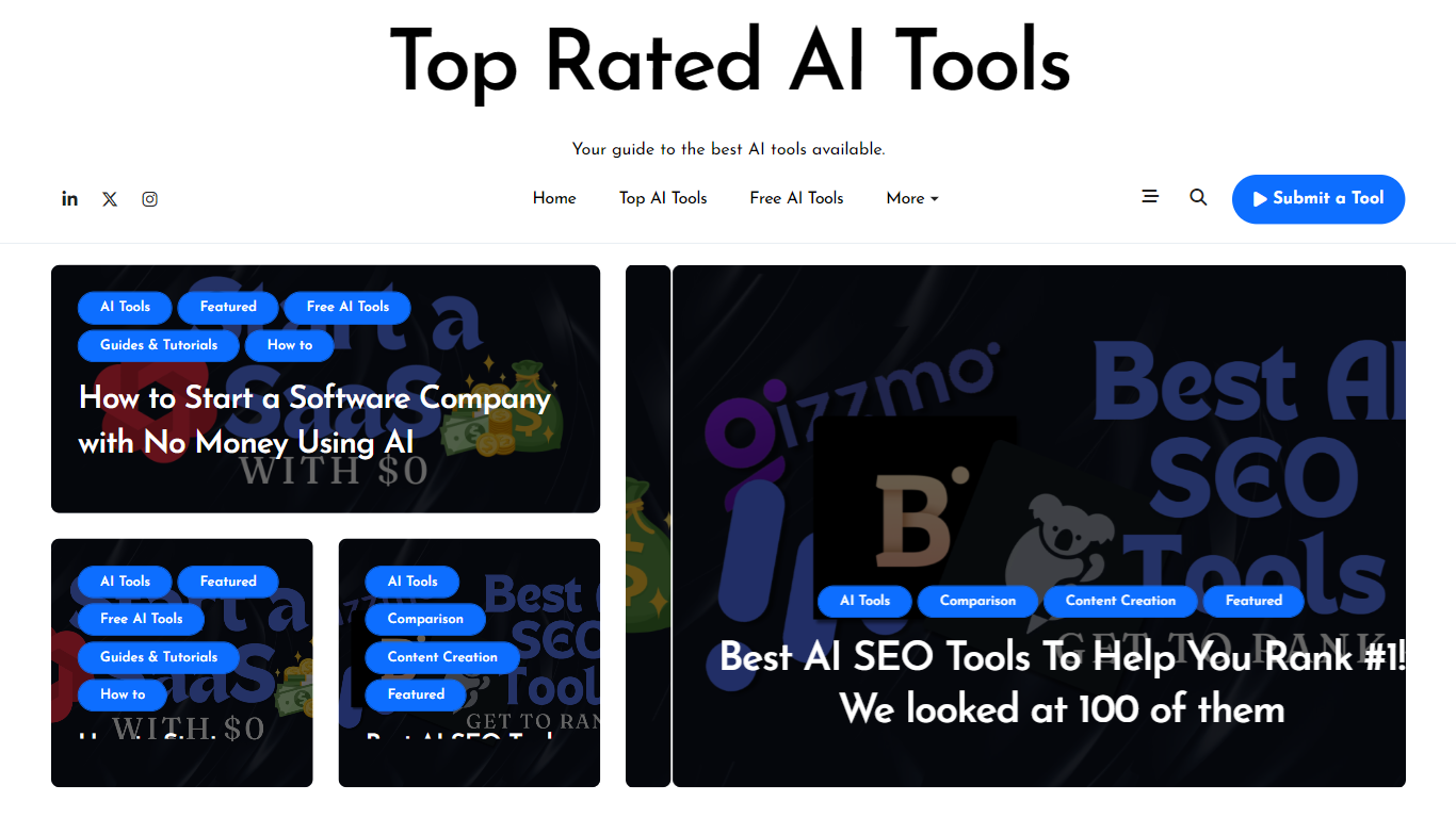 Top Rated AI Tools