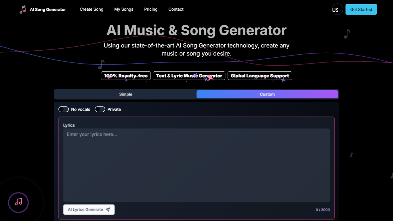 AI Song Generator