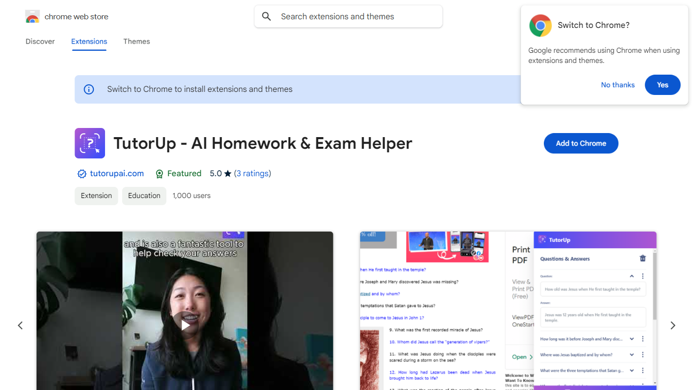 TutorUp - AI Homework Helper