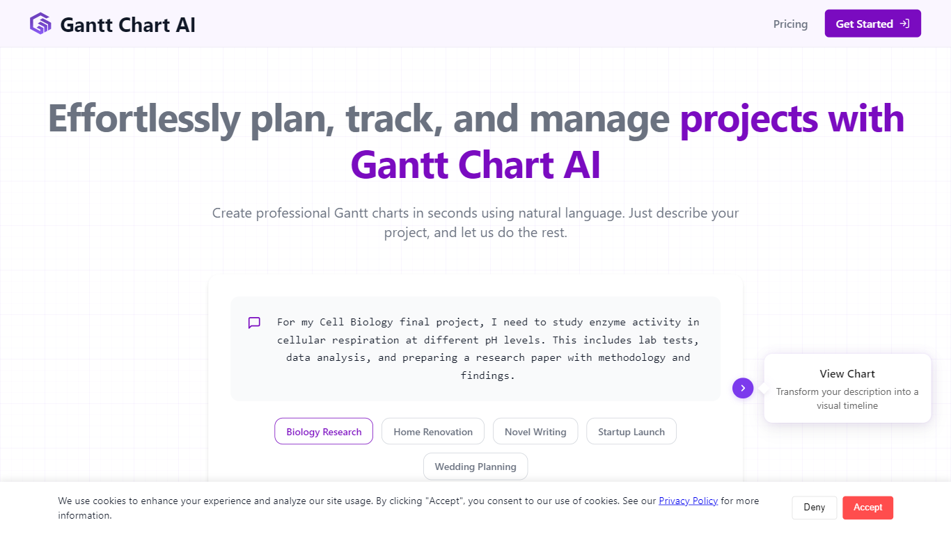 Gantt Chart AI