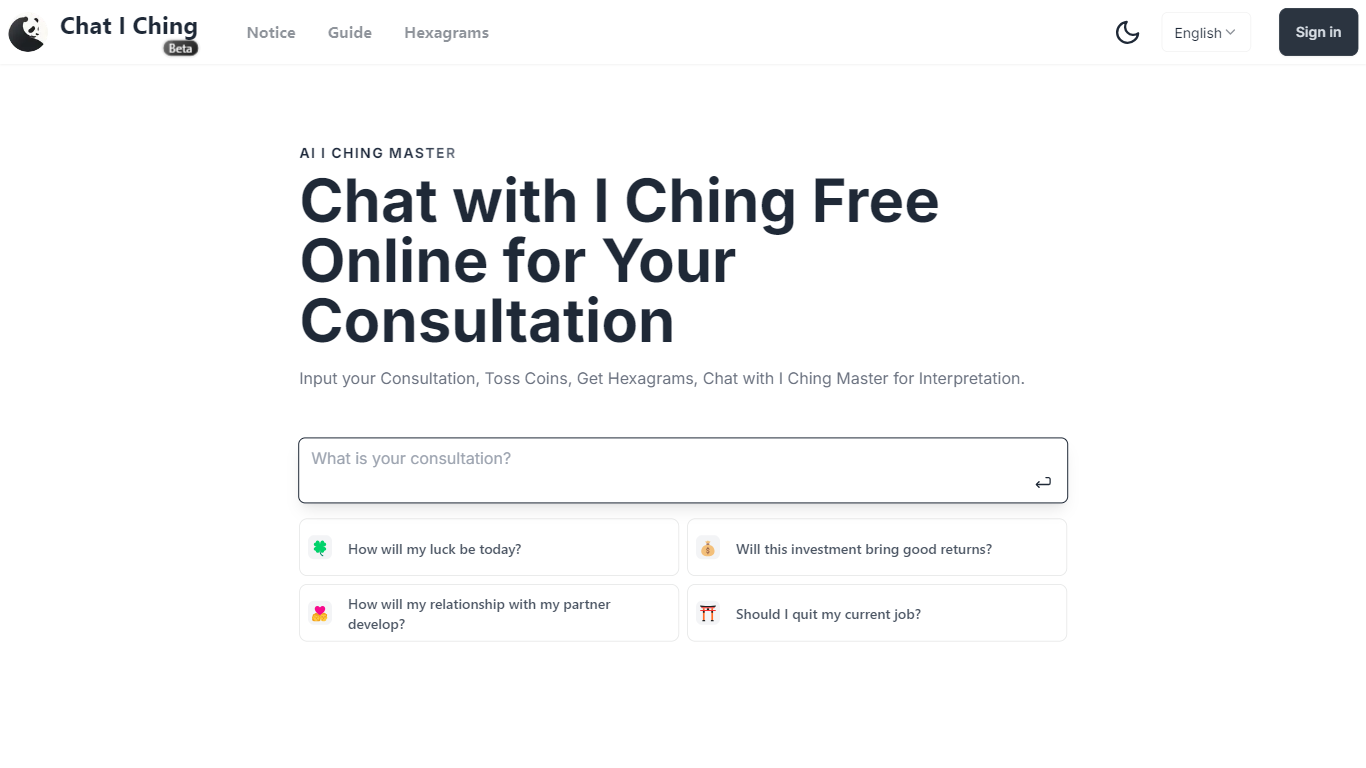 Chat I Ching