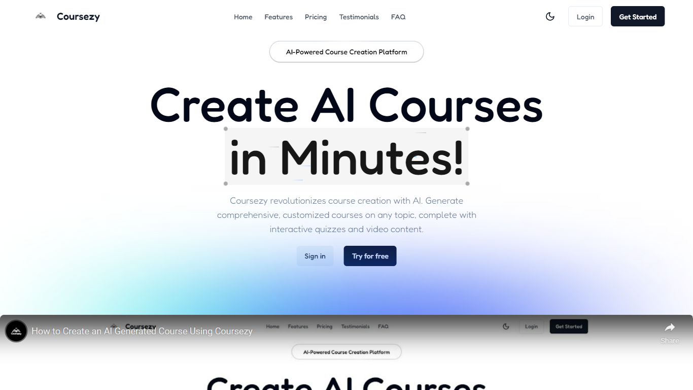 Coursezy Online