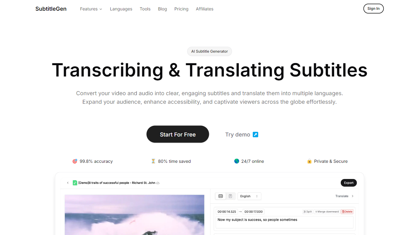 SubtitleGen