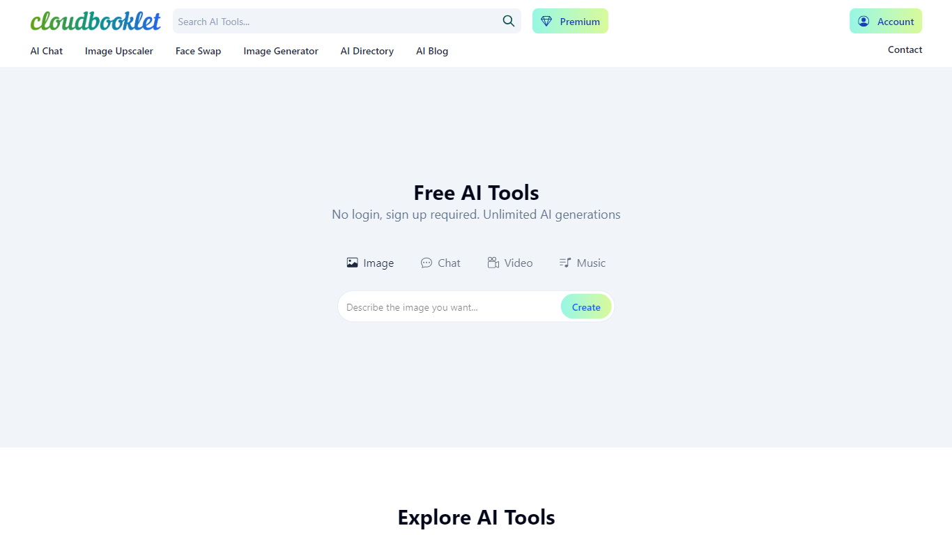 Cloudbooklet AI