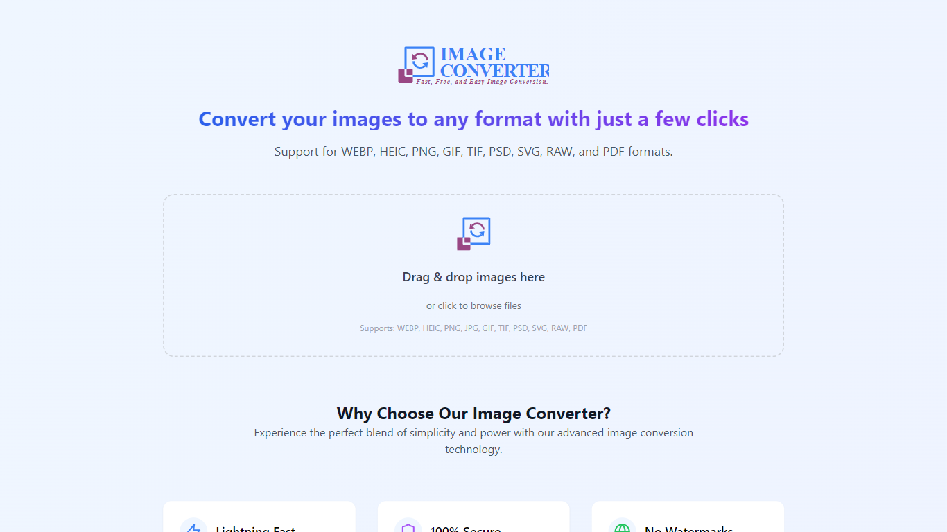 Free Online Image Converter