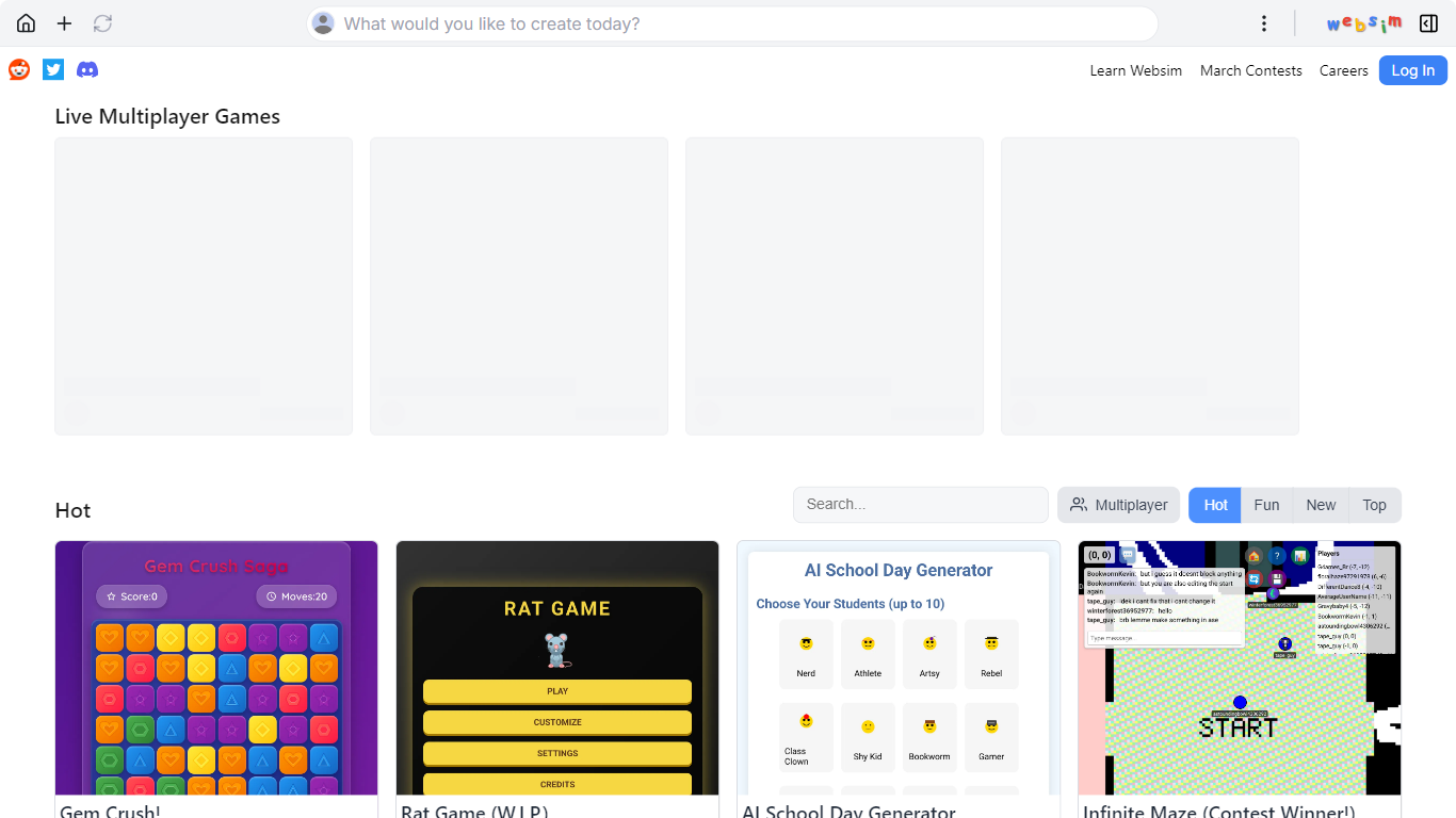 Websim