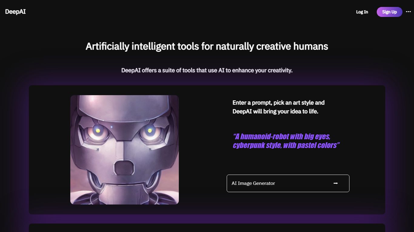 DeepAI - AI Chat Generator}