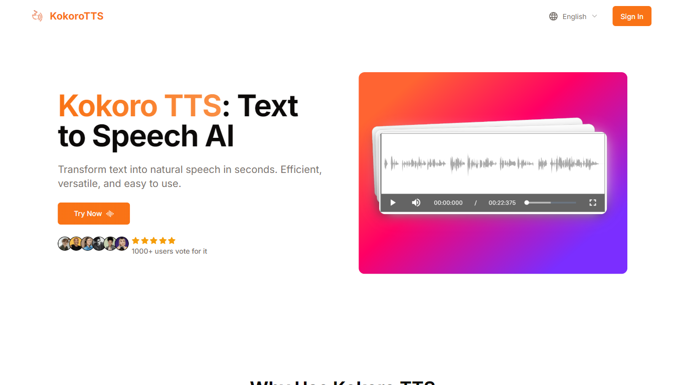 Kokoro TTS