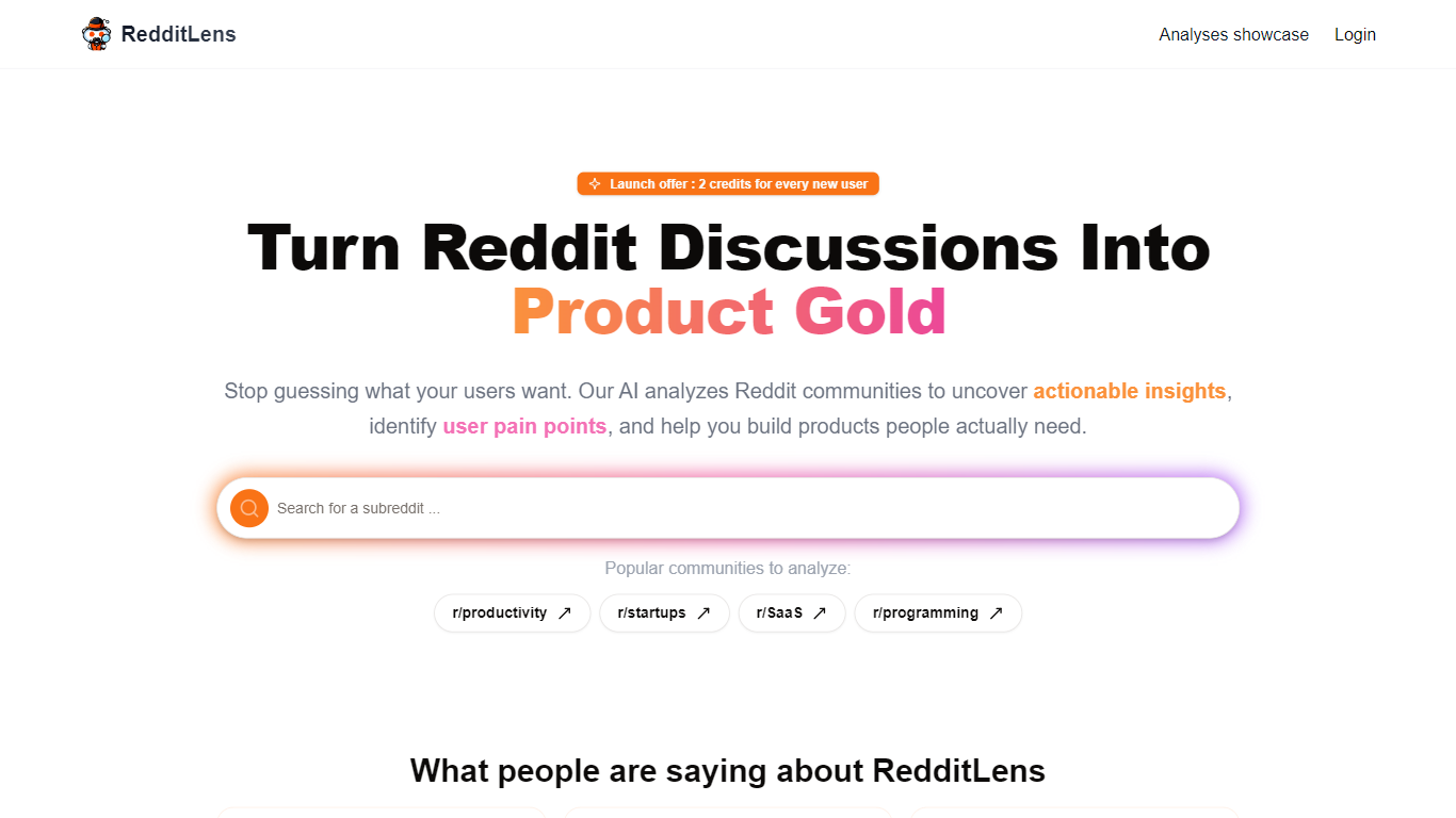 Redditlens