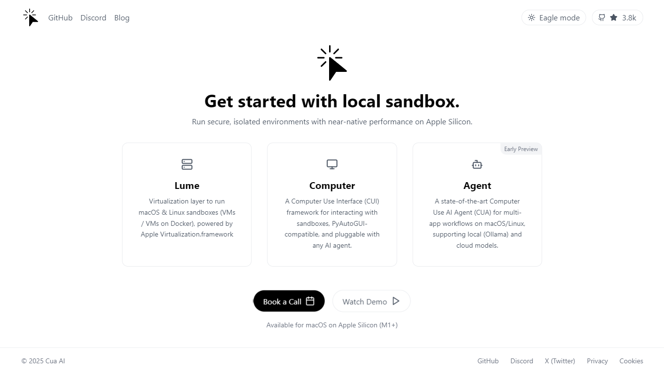 Cua sandbox