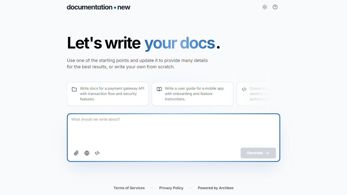 WriteDocs