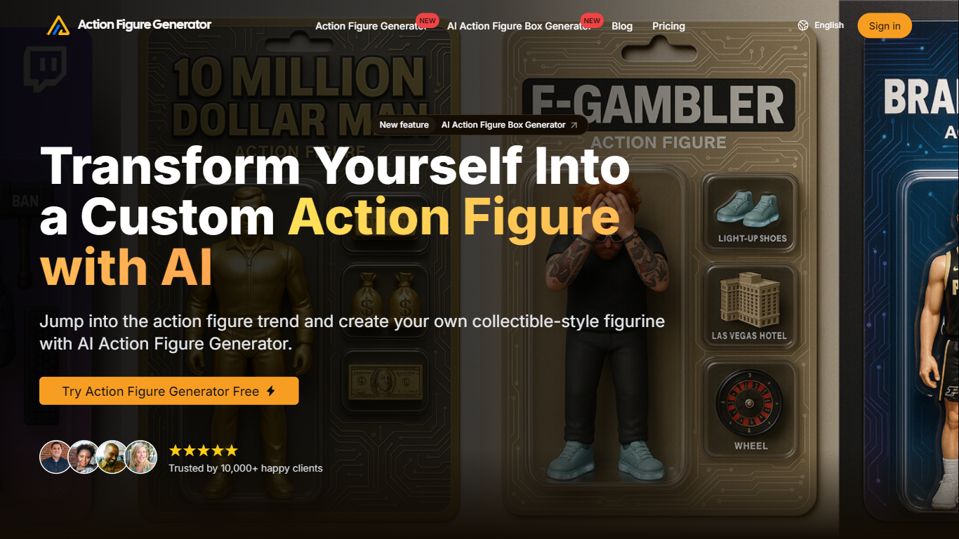 Action Figure Generator