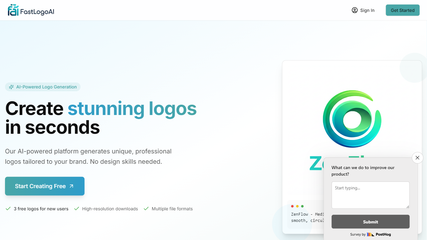 Fast Logo Ai