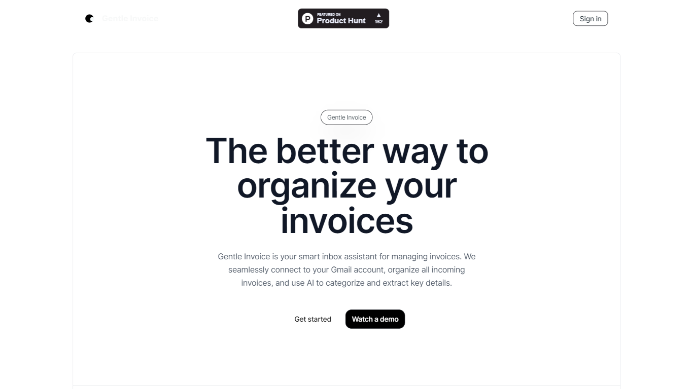 Gentle Invoice
