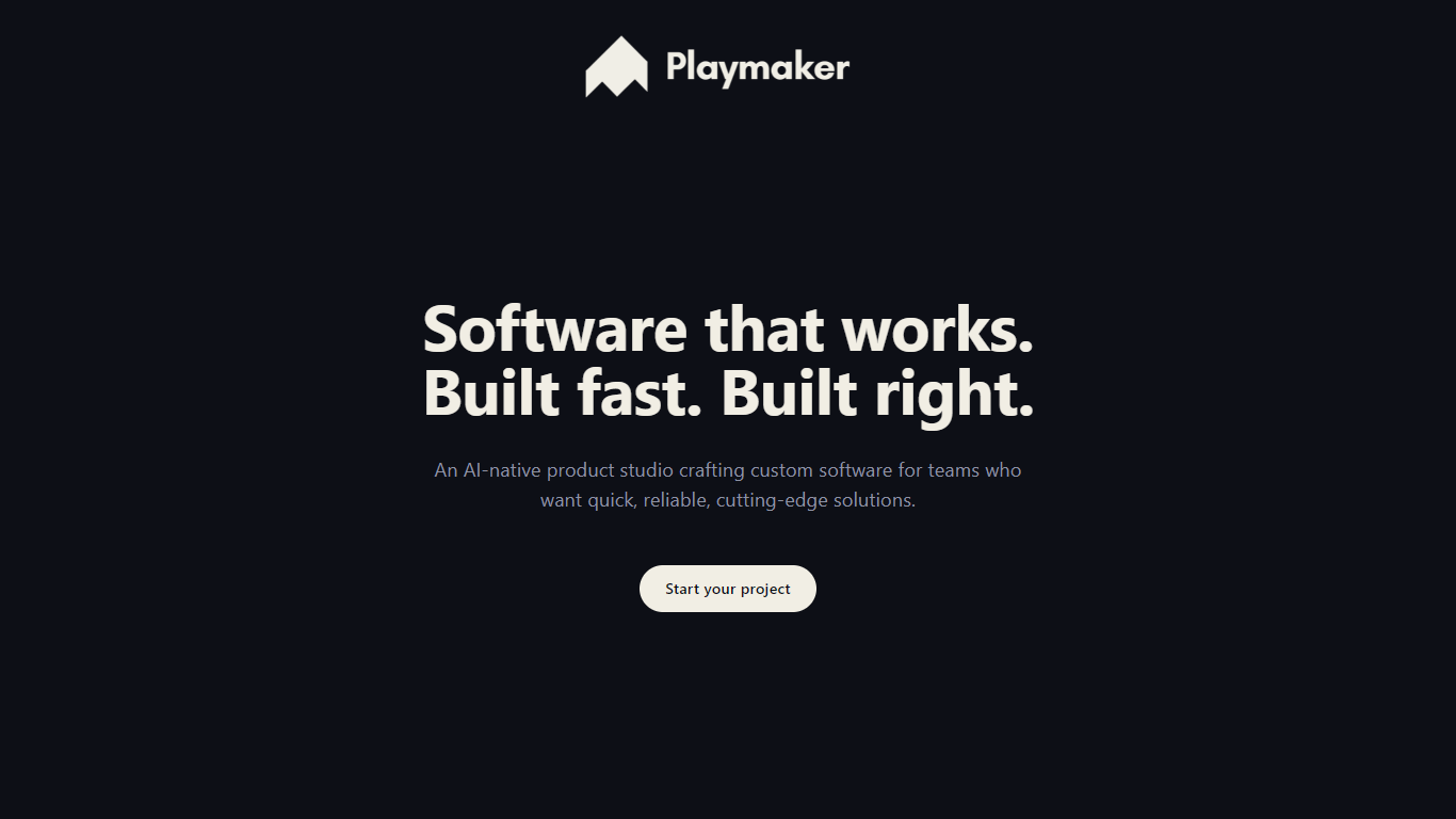 Playmaker