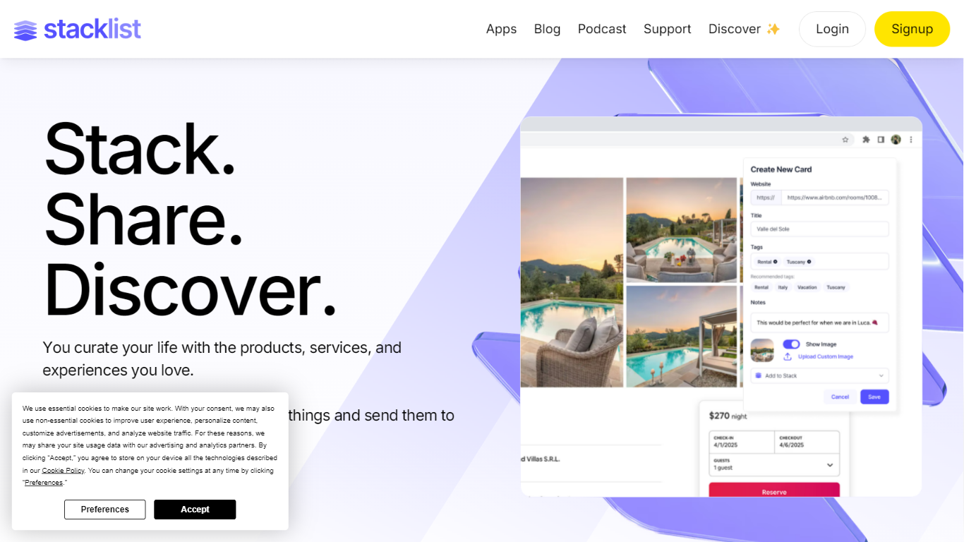 Stacklist