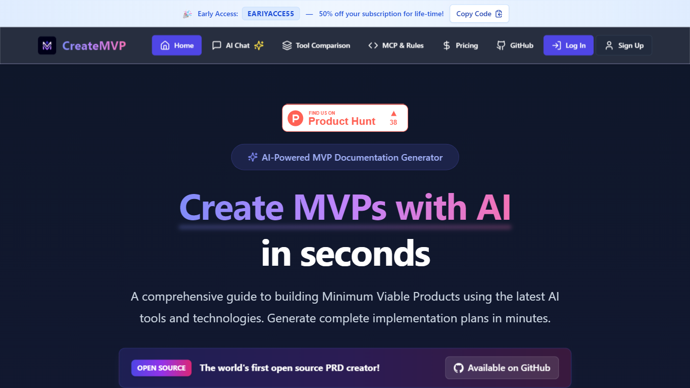 Create MVPs