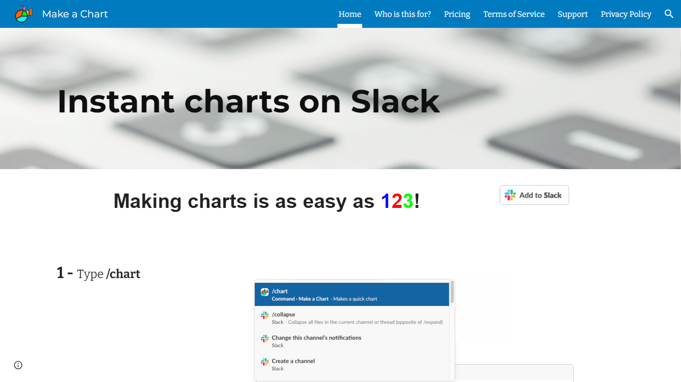 Make a Chart