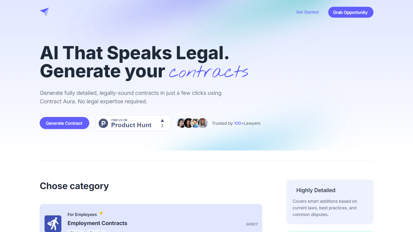 Contract Aura