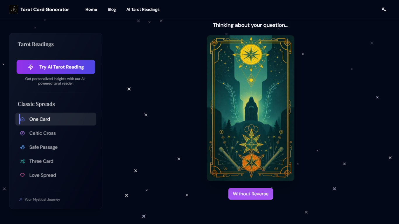 Tarot Card Generator