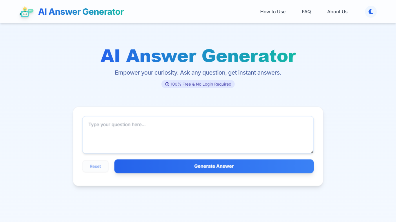 AI Answer Generator