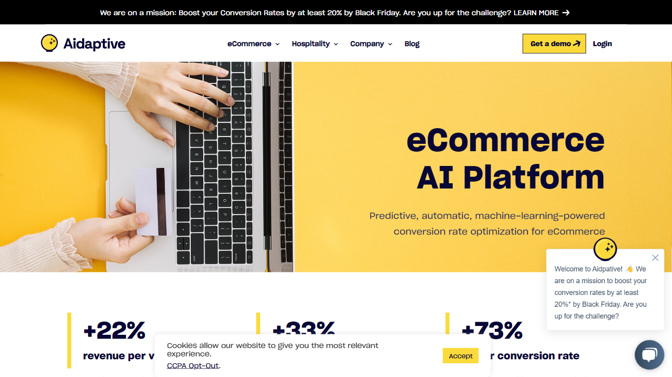 Aidaptive eCommerce AI Platform