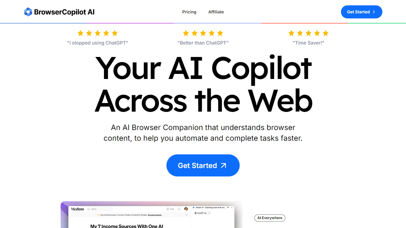 Browser Copilot AI