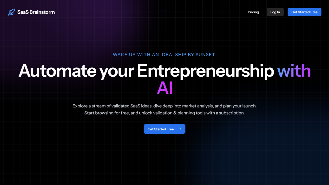 SaaS Brainstorm