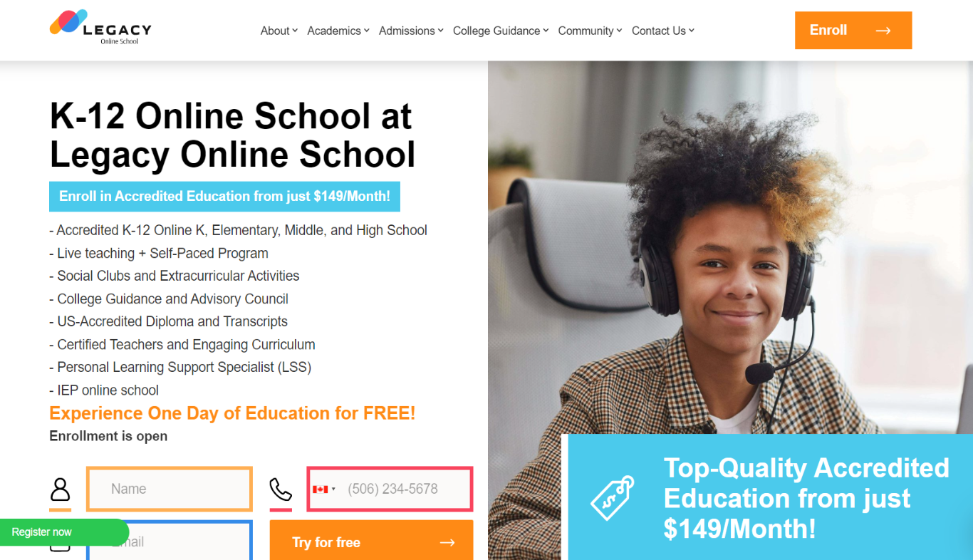Legacy Online School
