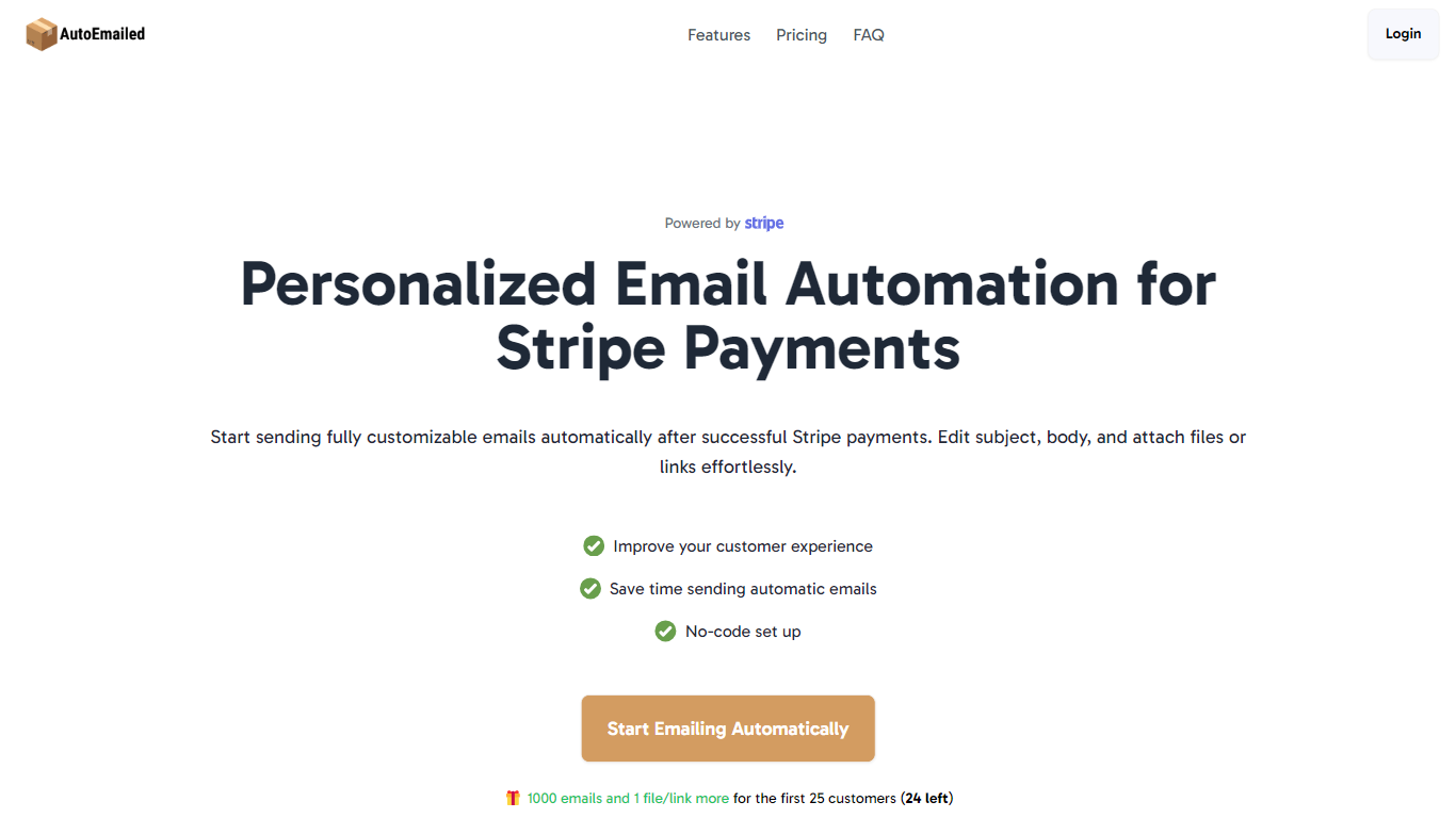 AutoEmailed