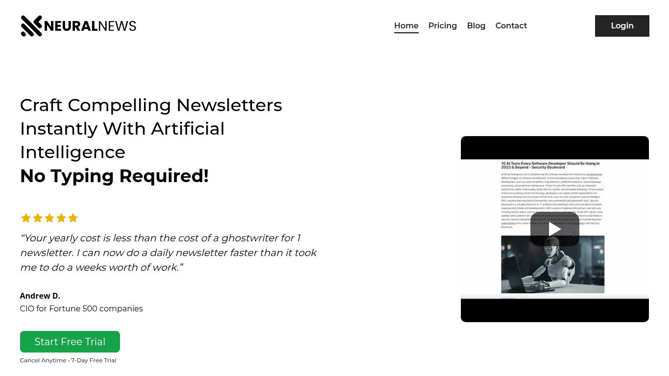 NeuralNewsletters
