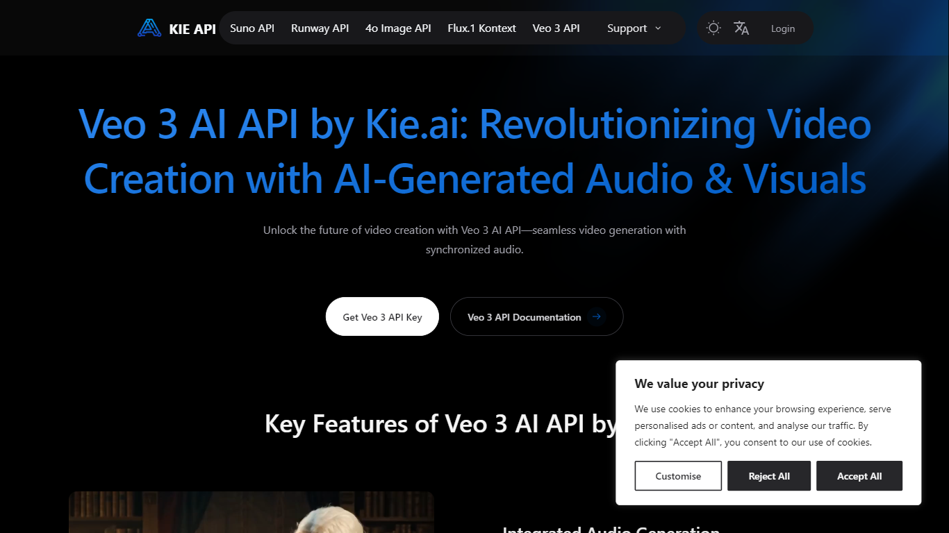 Veo 3 by Kie.ai