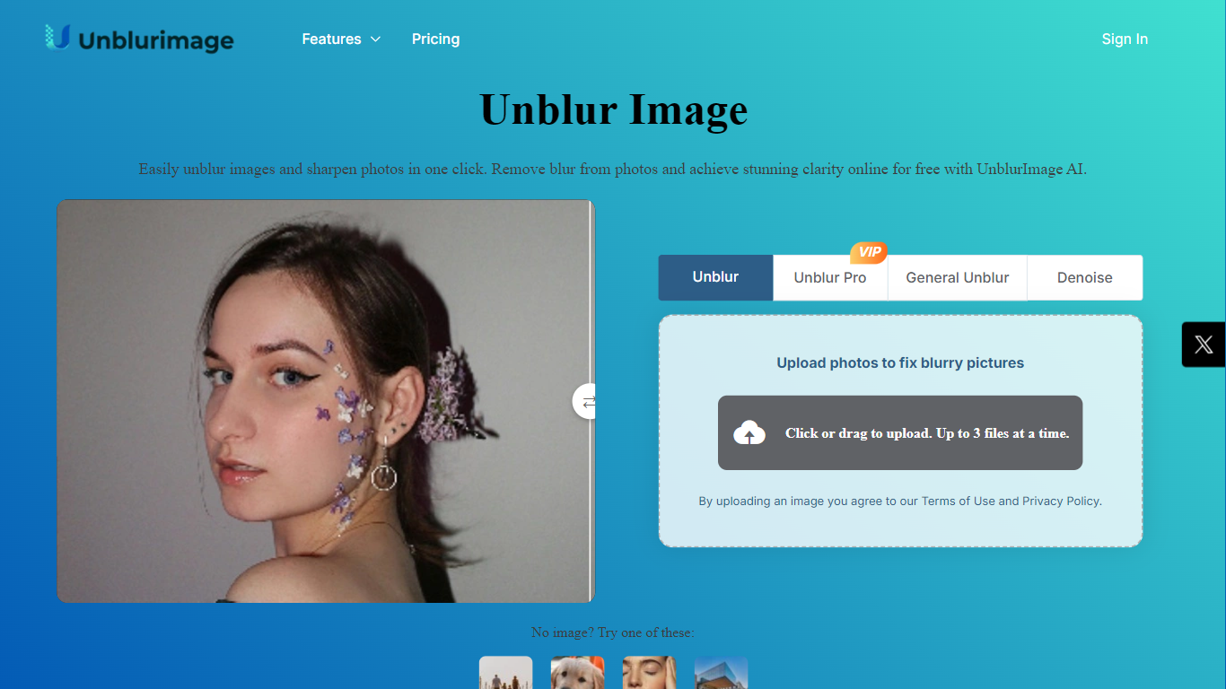 UnblurImage AI