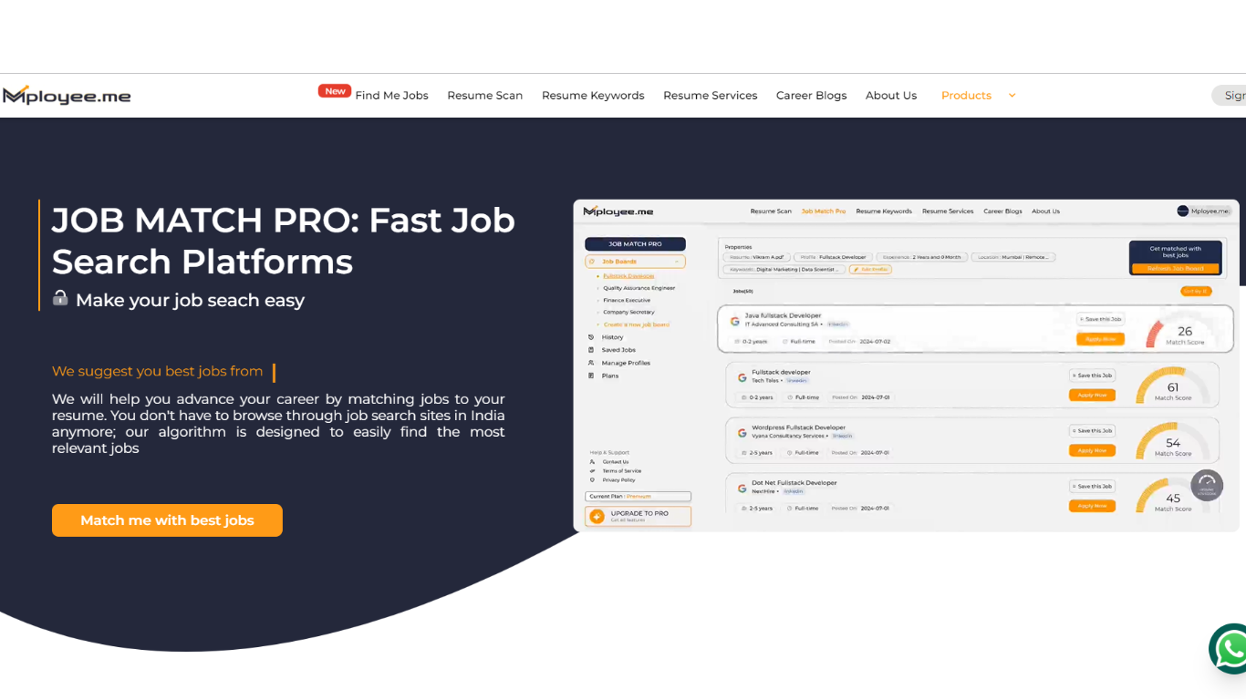 Job Match Pro by mployee.me